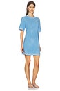 view 2 of 3 The Tokyo Mini Dress in Vintage Azure Blue