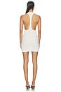 view 3 of 3 The Verona Racerback Mini Dress in Bone