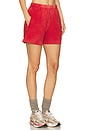 view 2 of 6 Roma Short in Vintage Crimson