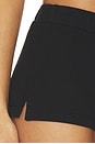 view 6 of 6 The Roma Hot Short in Jet Black