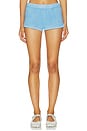 view 1 of 6 SHORT SEXY THE ROMA in Vintage Azure Blue