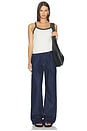 view 5 of 6 The Lara Jean in Indigo Rinse