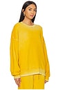 view 2 of 4 Boston Crewneck in Vintage Saffron
