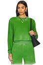 view 1 of 4 Roma Crew in Vintage Emerald