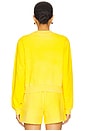 view 3 of 4 Roma Crew in Vintage Yellow
