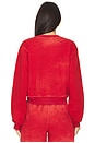view 3 of 4 Roma Crew in Vintage Crimson