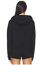 view 3 of 4 The Roma Hoodie in Jet Black