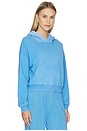 view 2 of 4 The Roma Hoodie in Vintage Azure Blue