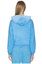 view 3 of 4 The Roma Hoodie in Vintage Azure Blue