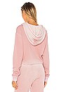 view 3 of 4 SWEAT À CAPUCHE BROOKLYN in Vintage Rose