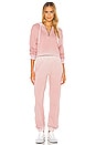 view 4 of 4 SWEAT À CAPUCHE BROOKLYN in Vintage Rose