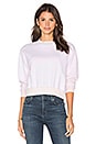 view 1 of 4 Milan Cropped Sweatshirt in Rose