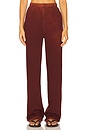 view 1 of 6 PANTALON SWEAT ROMA in Vintage Red Wine