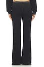 view 4 of 6 The Lima Flared Sweatpant in Vintage Black