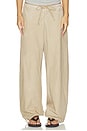 view 2 of 7 PANTALÓN CORDÓN THE SANTORINI in Vintage French Beige