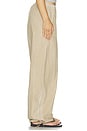 view 4 of 7 PANTALÓN CORDÓN THE SANTORINI in Vintage French Beige
