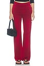 view 1 of 6 The Madrid Trouser in Aged Cherry