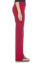 view 4 of 6 The Madrid Trouser in Aged Cherry