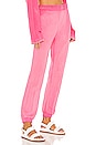 view 2 of 4 The Brooklyn Sweatpant in Hot Pink Mix