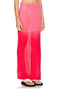 view 2 of 6 Rio Maxi Skirt in Pink Coral Cast