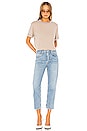 view 4 of 4 Tokyo Crop Tee in Sand Dollar