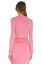 view 3 of 4 x REVOLVE Verona Crop Long Sleeve in Hot Pink Mix