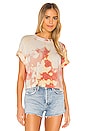 view 1 of 4 Tokyo Crop Tee in Dahlia Blast