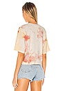 view 3 of 4 Tokyo Crop Tee in Dahlia Blast