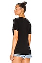 view 3 of 4 Classic V Neck Tee in Jet Black