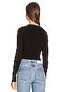 view 3 of 4 The Capri Crop Shirt in Black