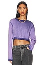 view 1 of 4 Tokyo Crop Top in Lilac Mix