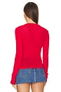 view 3 of 4 The Rio Long Sleeve in Cherry