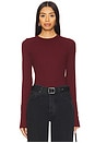 view 1 of 4 x REVOLVE Verona Crew Shirt in Oxblood