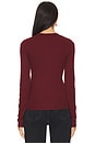 view 3 of 4 x REVOLVE Verona Crew Shirt in Oxblood