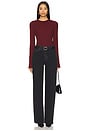 view 4 of 4 x REVOLVE Verona Crew Shirt in Oxblood