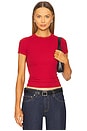 view 1 of 4 Verona Tee in Crimson