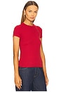 view 2 of 4 Verona Tee in Crimson