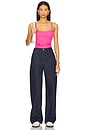 view 4 of 4 Verona Spaghetti Tank Top in Cerise