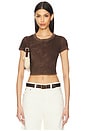 view 1 of 4 The Standard Baby Tee in Vintage Chocolate