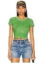 view 1 of 4 Standard Baby Tee in Vintage Emerald