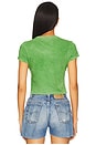 view 3 of 4 Standard Baby Tee in Vintage Emerald