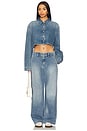 view 4 of 4 Manhattan Crop Shirt in Maybrook
