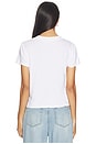 view 4 of 5 The Marseille Tee in White