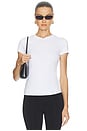 view 1 of 4 CAMISETA CUELLO PICO THE SEOUL in White