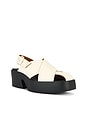 view 2 of 5 Billie Sandal in White