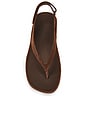 view 4 of 5 Right Isla Sandal in Medium Brown