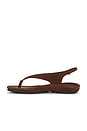 view 5 of 5 Right Isla Sandal in Medium Brown