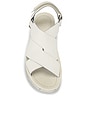 view 4 of 5 Oruga Up Sandal in White