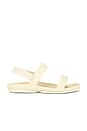 view 1 of 5 Right Isla Sandal in Light Pastel Yellow