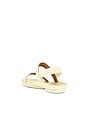 view 3 of 5 Right Isla Sandal in Light Pastel Yellow